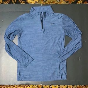 Mens Nike Dri-fit long sleeve pullover